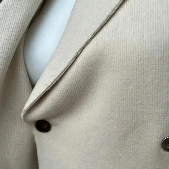 ACNE STUDIOS Ivory Slim Boil jacket size 36/S - Picture 9 of 11